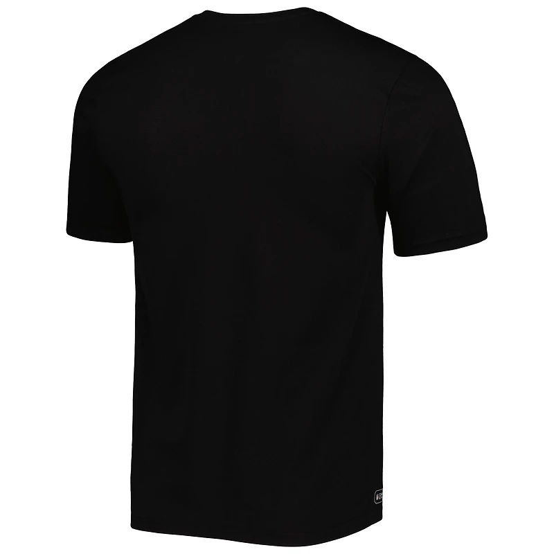 Men's New Era Black Orleans Saints Combine Authentic Training Huddle Up T-Shirt