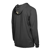Men's New Era  Black Orleans Saints Functional Fandom Hoodie