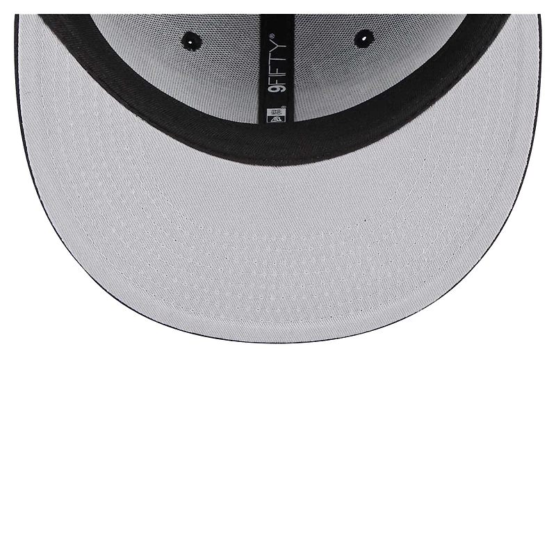 Casquette Snapback 9FIFTY New Orleans Saints Main Script noire New Era pour homme