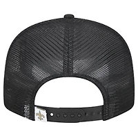 Casquette snapback Main Trucker 9FIFTY New Era noire pour homme des New Orleans Saints