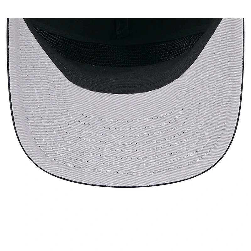 Casquette ajustable New Era noire New Orleans Saints Stacked 19TWENTY pour homme