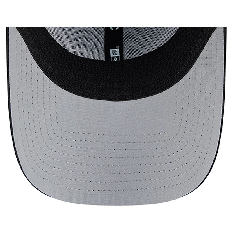 Men's New Era Black Orleans Saints Stripes 39THIRTY Flex Hat