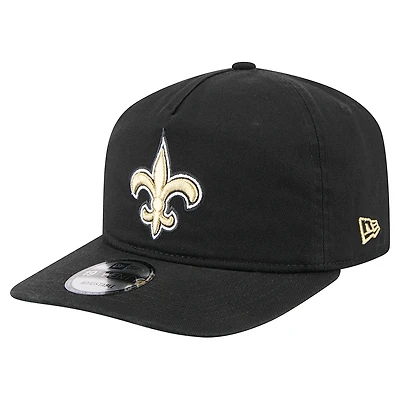 Casquette ajustable New Era noire New Orleans Saints Team 19TWENTY pour homme