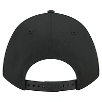 Casquette ajustable New Era noire New Orleans Saints Team Collection 9FORTY M-Crown A-Frame pour homme