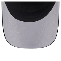 Men's New Era  Black New Orleans Saints Team Collection 9FORTY M-Crown A-Frame Adjustable Hat