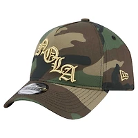Men's New Era Camo New Orleans Saints Mystic Camo A-Frame 9FORTY Adjustable Hat