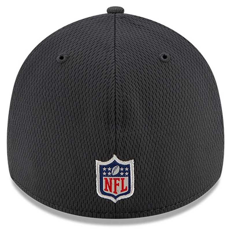 Men's New Era Charcoal Orleans Saints 2021 NFL Crucial Catch - 39THIRTY Flex Hat