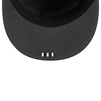 Casquette ajustée New Era 59FIFTY anthracite Orleans Saints 2025 Sideline Retro Crown pour homme