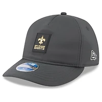 Casquette ajustée New Era 59FIFTY anthracite Orleans Saints 2025 Sideline Retro Crown pour homme