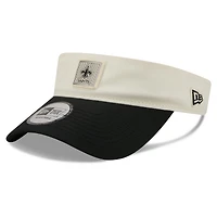 Men's New Era  Cream/Black New Orleans Saints 2026 NFL Training Camp Adjustable Visor