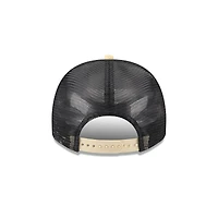 Casquette snapback New Era 9FIFTY Trucker crème/noire New Orleans Saints Banner pour homme