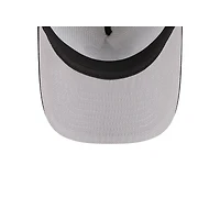 Men's New Era  Cream/Black New Orleans Saints Banner A-Frame 9FIFTY Trucker Snapback Hat