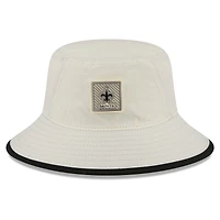 Men's New Era  Cream New Orleans Saints 2026 NFL Training Camp Sport Bucket Hat
