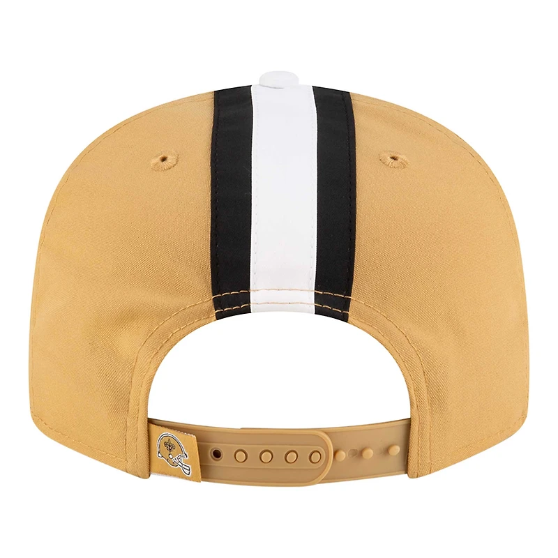 Casquette Snapback New Era Gold New Orleans Saints 9FIFTY pour homme