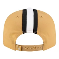Men's New Era Gold New Orleans Saints  Helmet 9FIFTY Snapback Hat