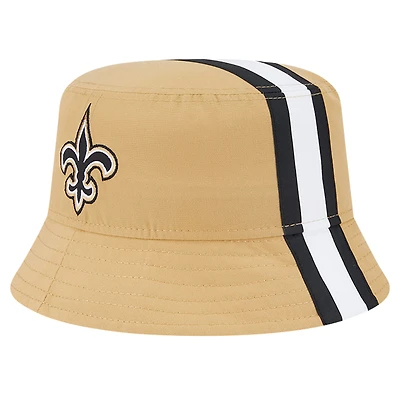Chapeau bob New Era doré Orleans Saints pour homme