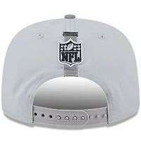 Casquette Snapback New Era New Orleans Saints 2024 NFL Training Camp Golfer pour homme, grise