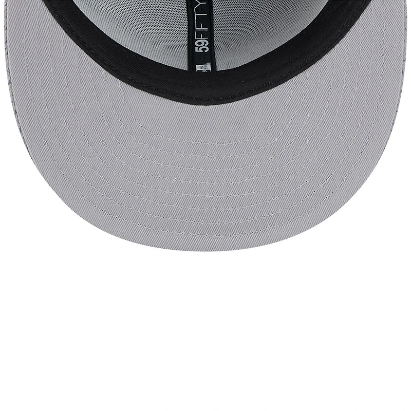 Casquette ajustée 59FIFTY New Orleans Saints 2024 Sideline Era pour homme, grise
