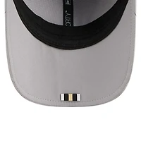 Casquette ajustable New Era grise New Orleans Saints 2025 Sideline M-Crown 9FORTY pour homme