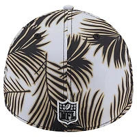 Men's New Era Gray Orleans Saints Palms 39THIRTY Flex Hat