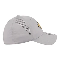 Casquette New Era Flex grise perforée des Saints de la Nouvelle-Orléans pour homme (modèle 39THIRTY).