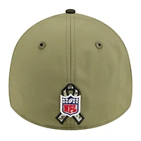 Men's New Era  Green Orleans Saints 2025 Salute to Service 39THIRTY Flex Hat