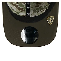Men's New Era  Green Orleans Saints 2025 Salute to Service 39THIRTY Flex Hat