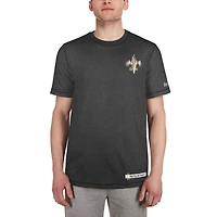 T-shirt New Era Heather Black Orleans Saints 2024 NFL Training Camp pour homme