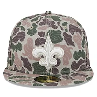 Men's New Era  Orleans Saints Geo Camo 59FIFTY Fitted Hat