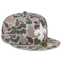 Men's New Era  Orleans Saints Geo Camo 59FIFTY Fitted Hat