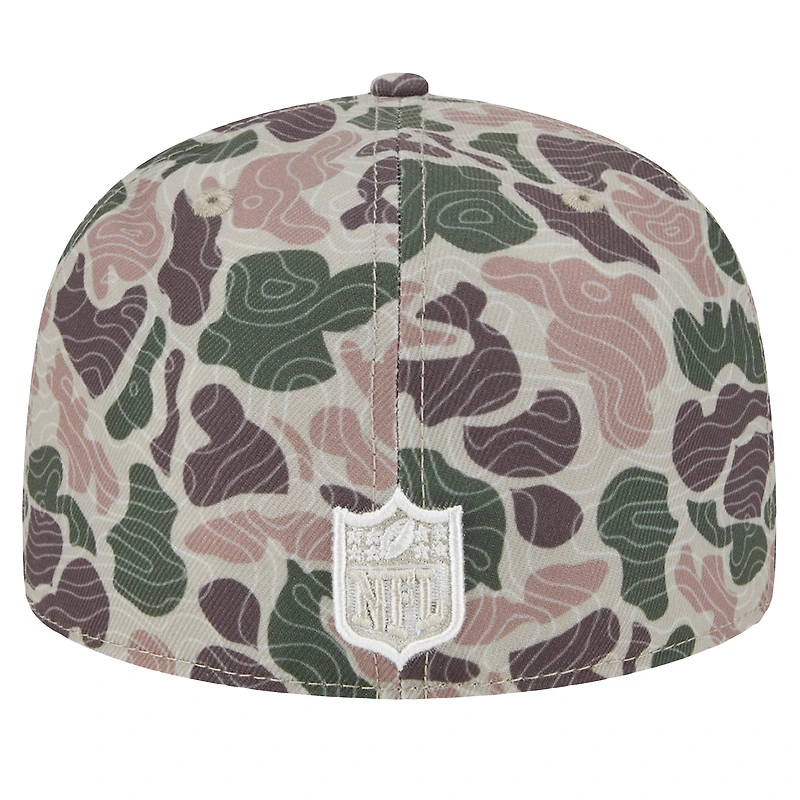 Men's New Era  Orleans Saints Geo Camo 59FIFTY Fitted Hat