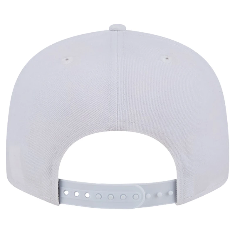 Men's New Era New Orleans Saints Main White on White 9FIFTY Snapback Hat