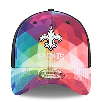 Casquette flexible New Era Orleans Saints 2023 NFL Crucial Catch 39THIRTY pour homme rose