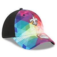 Casquette flexible New Era Orleans Saints 2023 NFL Crucial Catch 39THIRTY pour homme rose