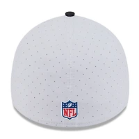 Men's New Era  White/Black Orleans Saints 2025 NFL Training Camp 39THIRTY Flex Hat