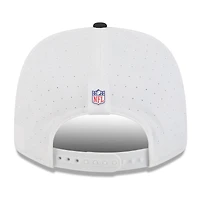 Men's New Era  White/Black New Orleans Saints 2025 NFL Training Camp 9SEVENTY Adjustable Hat