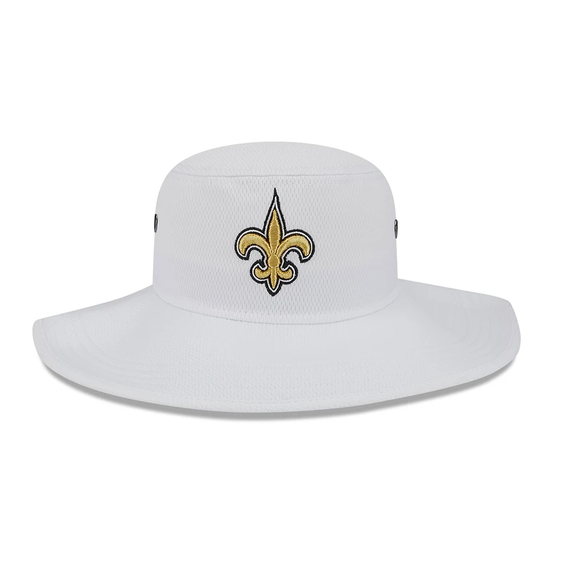 Casquette New Era New Orleans Saints 2023 NFL Training Camp Panama pour homme - Blanc