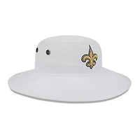 Casquette New Era New Orleans Saints 2023 NFL Training Camp Panama pour homme - Blanc