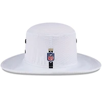 Men's New Era White New Orleans Saints 2024 NFL Training Camp Panama Bucket Hat