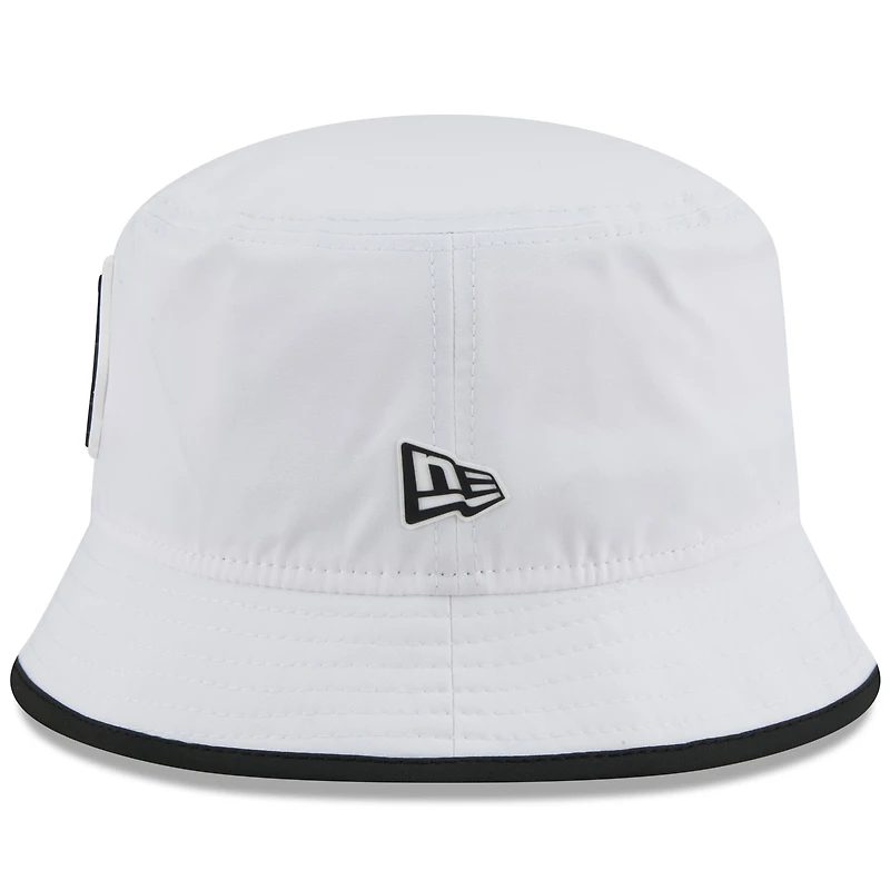 Men's New Era White New Orleans Saints 2025 NFL Training Camp Stretch Bucket Hat