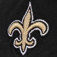 Casquette ajustable de nettoyage noire de la marque New Orleans Saints '47 pour homme
