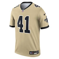 Haut Nike Alvin Kamara Gold New Orleans Saints Gameday Golds Alternate Legend Player Performance pour homme