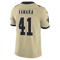 Maillot Nike Alvin Kamara Gold Gameday Golds Alternate Vapor F.U.S.E. Limited pour homme des New Orleans Saints