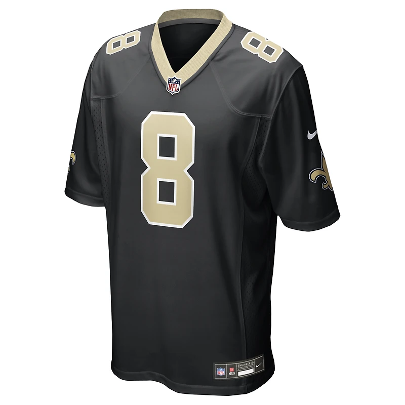 Men's Nike Archie Manning Black New Orleans Saints Game Retired Player Jersey