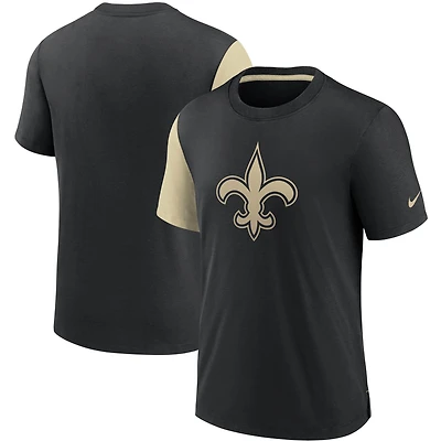 Men's Nike Black/Gold New Orleans Saints Pop Performance T-Shirt