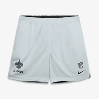 Men's Nike  Black/Platinum New Orleans Saints Sideline Standard Issue Dri-FIT Reversible Shorts