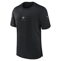 Men's Nike Black New Orleans Saints 2023 Sideline Performance T-Shirt