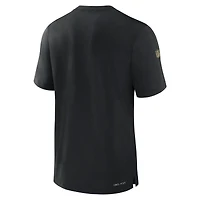 Men's Nike Black New Orleans Saints 2023 Sideline Performance T-Shirt