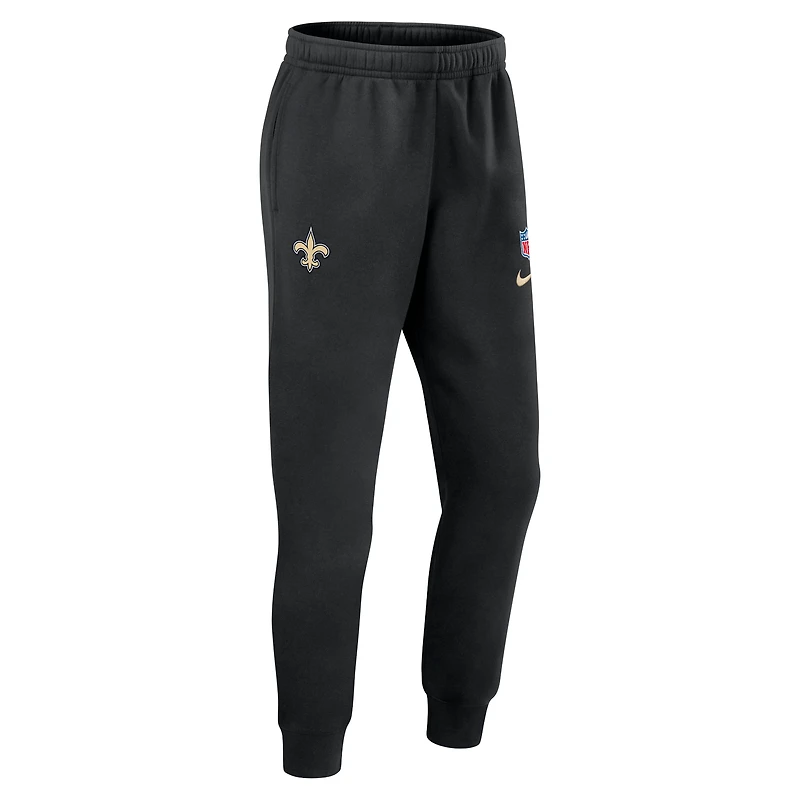 Men's Nike Black New Orleans Saints 2024 Sideline Club Pants