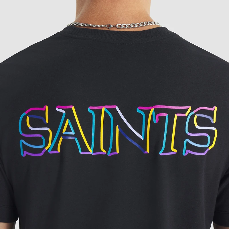 Men's Nike Black New Orleans Saints 2025 NFL Crucial Catch Tri-Blend Dri-FIT T-Shirt